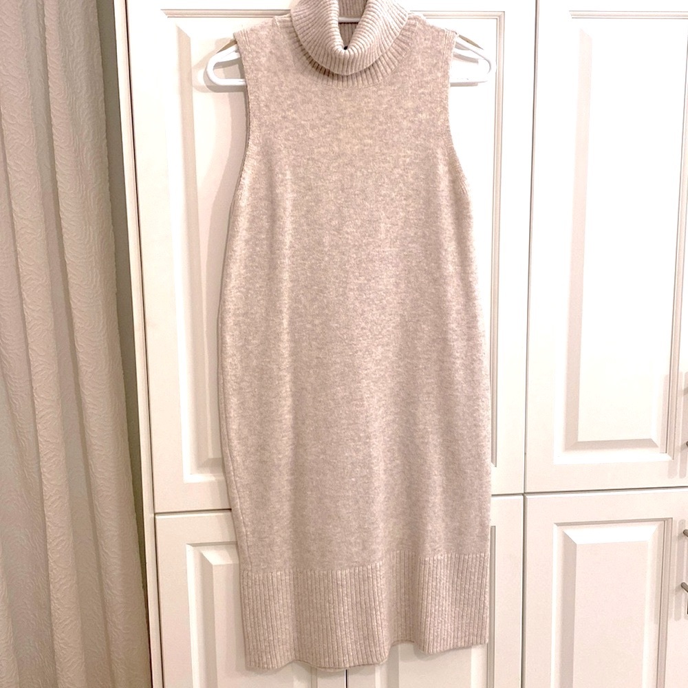 Soft knit dress from RW&CO. New without tags. Beige. Medium.